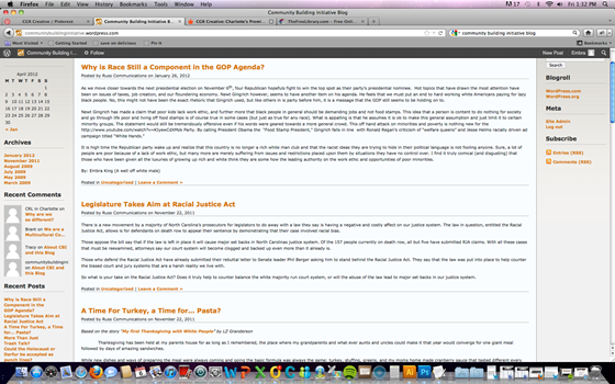 Web/Social Media: CBI Blog