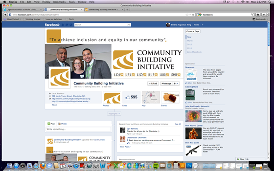 Web/Social Media: CBI Facebook